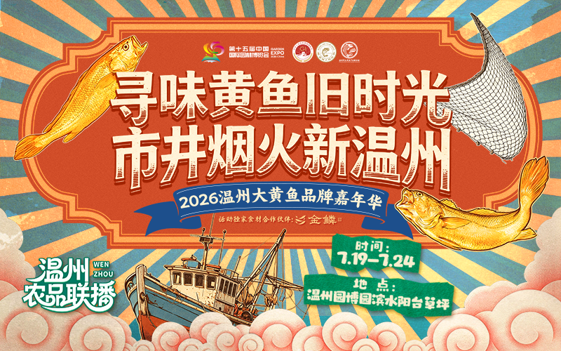 2026温州大黄鱼嘉年华来袭,黄鱼体验官火热招募中
